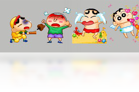 蜡笔小新表情包