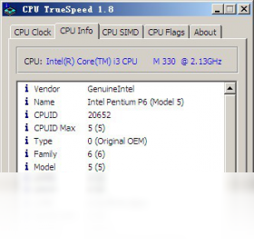 CPU TrueSpeed