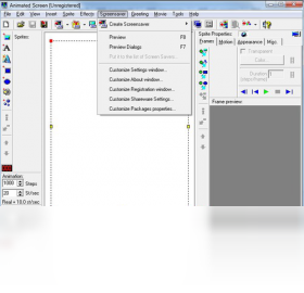 Animated Screen