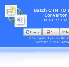Batch CHM to Word Converter