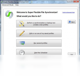super flexible file synchronizer