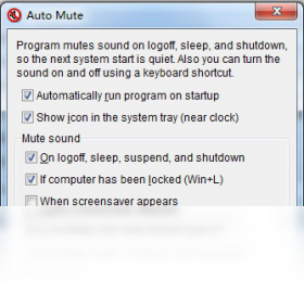 auto mute