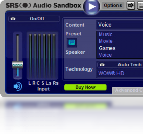 srs audio sandbox