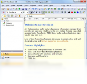 AM-Notebook Lite