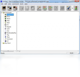 flash screensaver builder