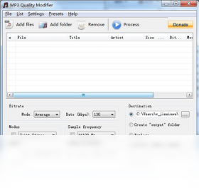 MP3 Quality Modifier