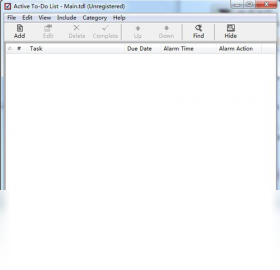 active to-do list