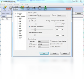 EASE Midi Converter