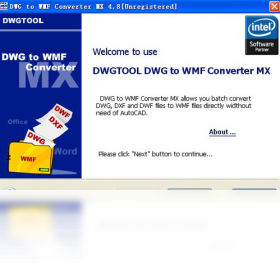 DWG to WMF Converter MX