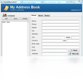 My Address Book