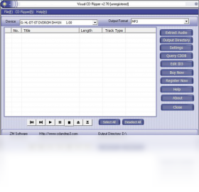 Visual CD Ripper