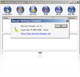 History Cleaner