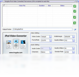 Kingdia iPod Video Converter