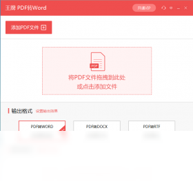 王牌PDF转Word