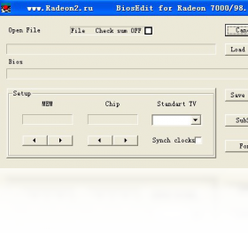 ATI BIOS Editor