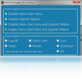 Metro UI Tweaker Tool