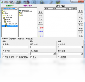 妖眼文件批量改名器