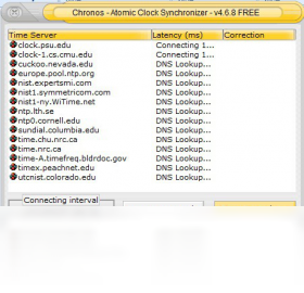 atomic clock sync