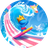 一起滑梯冲浪图标