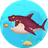 饥饿的鱼图标