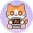 闲蛋喵星人图标